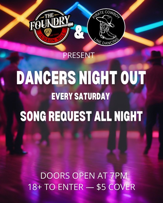 Dancers Night Out - Every Saturday - Song request all night